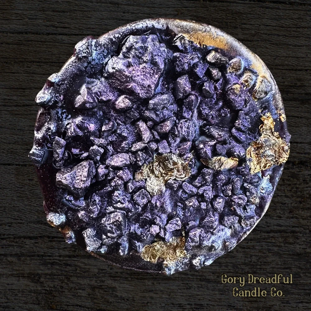 Citrus Pyre Deluxe Fusion Wax Melt Druzy - White Santal Citrus Scent